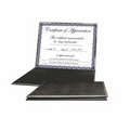 Faux Leather Certificate Holder